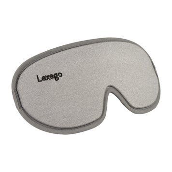 3D-маска для сну LEXEGO, анатомічна, memory foam, сірий 3DМL-S фото
