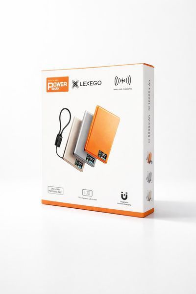 Павербанк магнитный LEXEGO HDL-10, 10000 mAh, MagSafe, 20W, серый HDL-10-GR фото