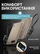 Павербанк магнітний LEXEGO HDL-10, 10000 mAh, MagSafe, 20W, золотий HDL-10-GD фото 5