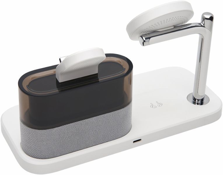 Бездротова док-станція LEXEGO C09, 5в1, MagSafe, білий C09-W фото