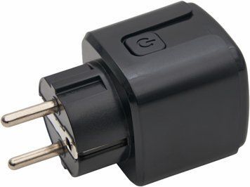 Розумна розетка LEXEGO ST-20A, Wi-Fi, 20A, Tuya, чорний ST-20A-B фото