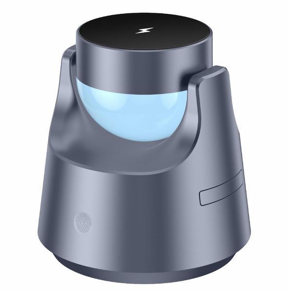 Складная док-станция LEXEGO M1, 3в1, MagSafe, с ночником, серый M1-B фото